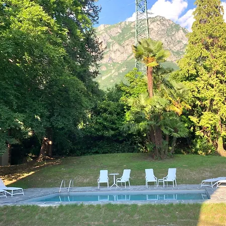 Apartman Guesthost - Lakeview With Pool, Garden & Parking Lierna